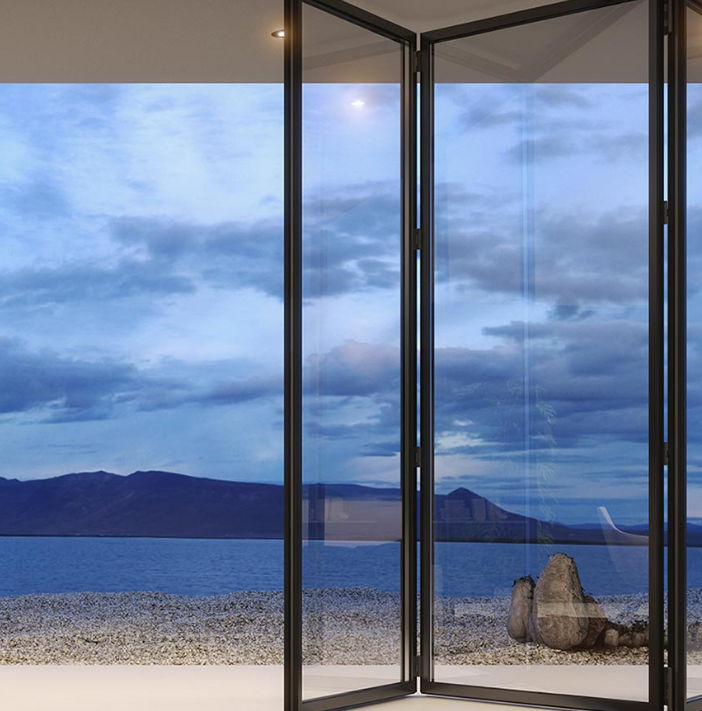 ultra slim bifolding door