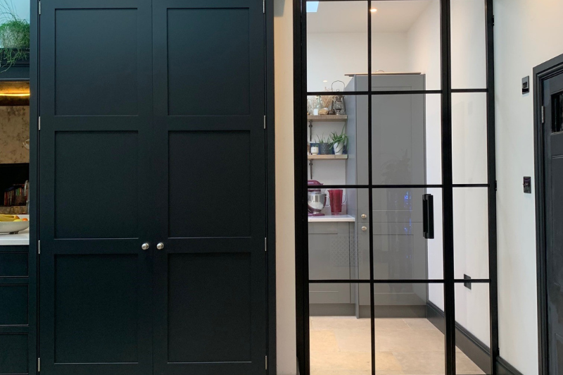 miro hinge internal glass casement door with glazing bars for an elegant design