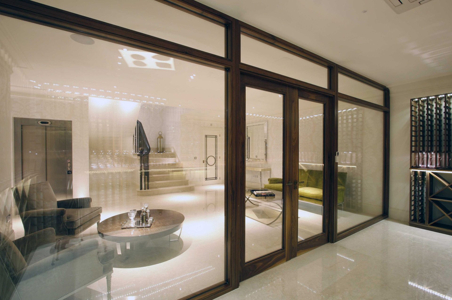 Fire rated glass for Oak Lodge by Sieger Systems